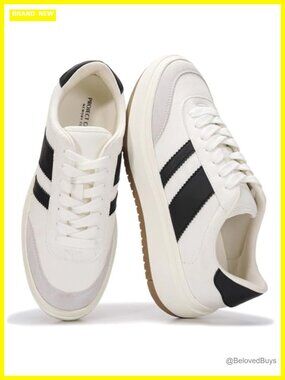 Women's Fashion Sneakers Platform Lace-Up Athletic Shoes